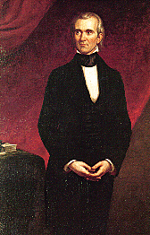 President James K. Polk, born Nov 2, 1795
