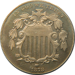 Shield Nickel, May 16, 1866