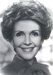 Nancy Reagan, born July 6, 1921