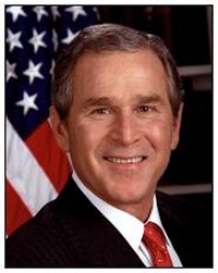 President George Walker Bush, born July 6, 1946