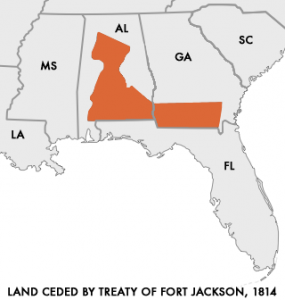 Treaty of Fort Jackson, August 9, 1814