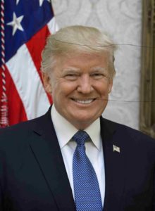 Donald J Trump, President