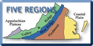 Virginia's 5 regions