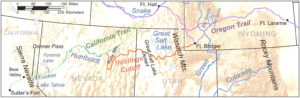 Donner party map