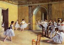 Degas - Dance Class at the Opera