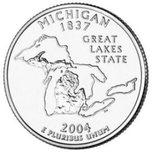 Michigan state quarter