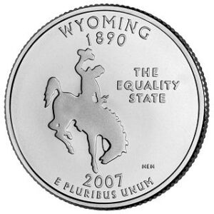 Wyoming state quarter