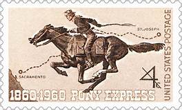 Pony Express ended October 26, 1861