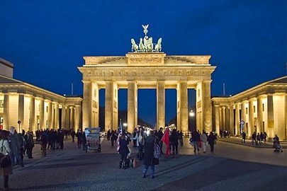 BrandenburgGate reopened December 22, 1989