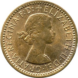 farthing ceased to be legal tender in the United Kingdom December 31, 1960.