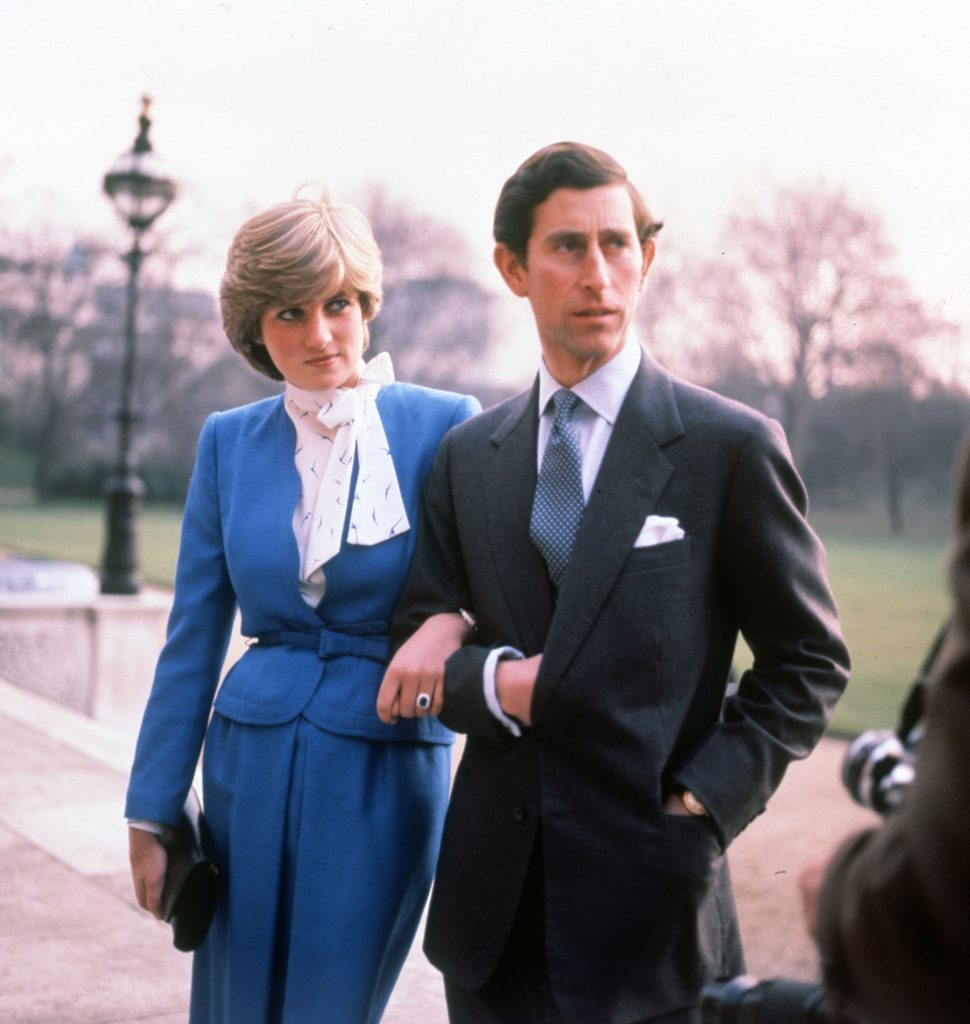 Engagement of Prince Charles to Diana Spencer